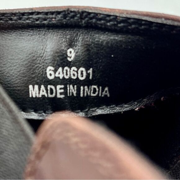 Like new ASOS Brown Leather Chelsea Boots size 9 - Picture 8 of 8